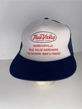Vintage Federal Truckers Hat True Value Hardware Foam Mesh Snapback Barbourville